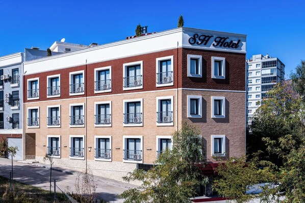 Façade de l’hébergement 