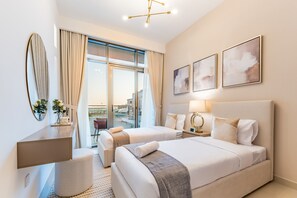 2 bedrooms, in-room safe, iron/ironing board, free WiFi - Contemporary 2BR in Azizi Park Avenue, Nad Al Sheba by Deluxe Holiday Homes (Dubai)