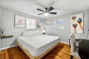 2 habitaciones, acceso a internet y ropa de cama 