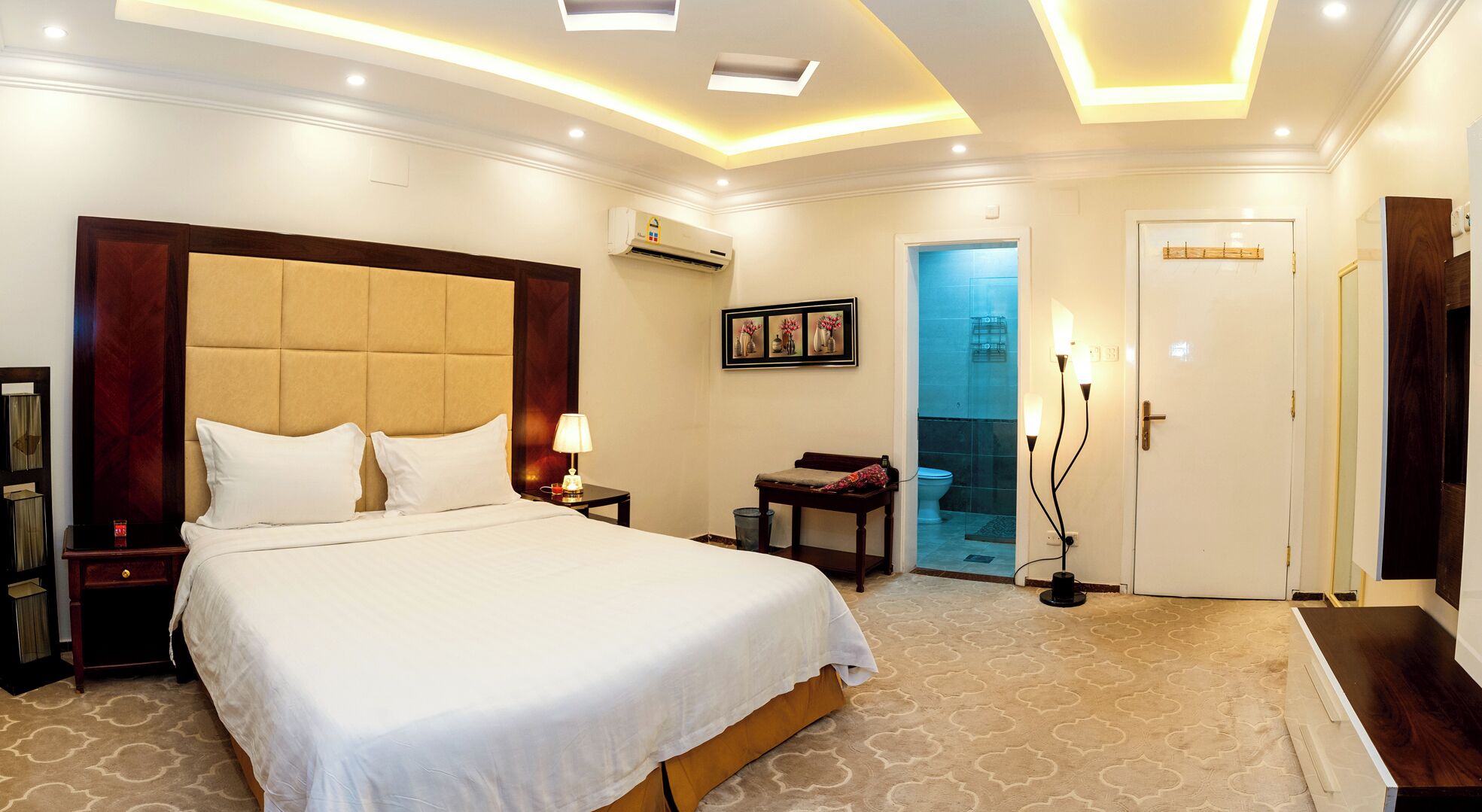 In-room safe, laptop workspace, blackout drapes, soundproofing