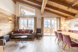 Living area - Superior Ferienhaus # 4C mit Sauna (Uttendorf)