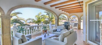 Luxury villa with panoramic views
