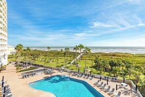 Una piscina riscaldata