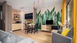 Living area - Deluxe Apartments (Warsaw)