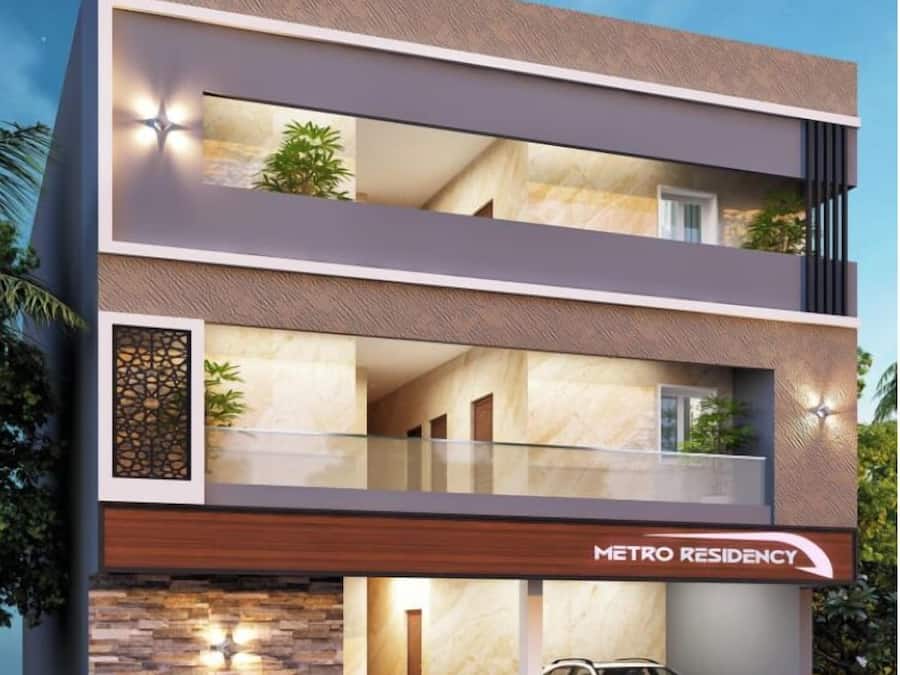 Fachada de la propiedad