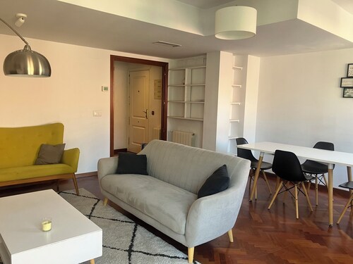 Very bright duplex with balcony and views