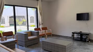 Sala de estar en el lobby