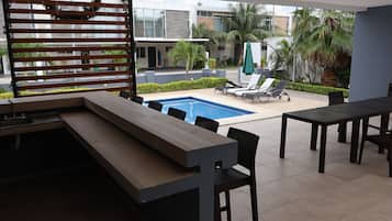 Alberca al aire libre
