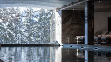 Indoor pool, a heated pool