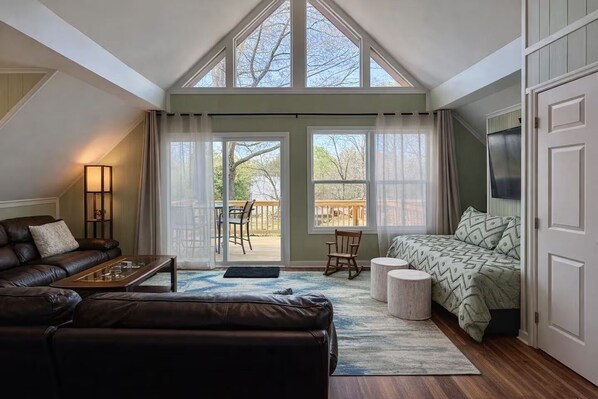 Smart TV, video games, table football, books