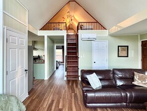 Smart TV, video games, foosball, books