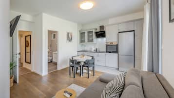 Deluxe-Apartment, Balkon
