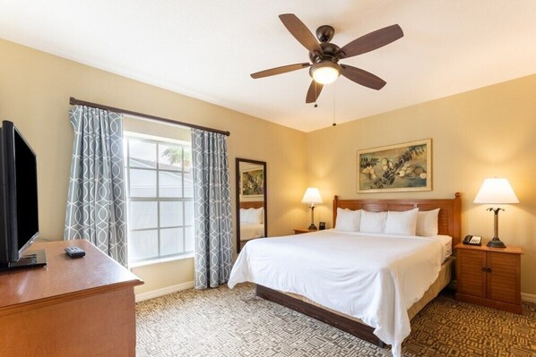 2 bedrooms, in-room safe, WiFi, bed sheets
