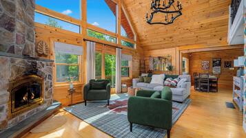 Smart TV, video games, foosball, books