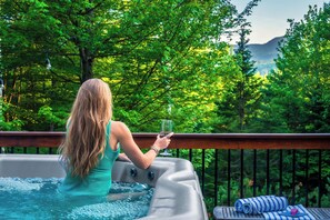 Bañera de hidromasaje exterior