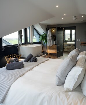 Luxury Room, Sea View | Premium bedding, individually decorated, soundproofing - Uno Carbis Bay (St Ives)