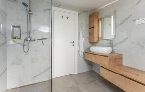 Shower, hair dryer