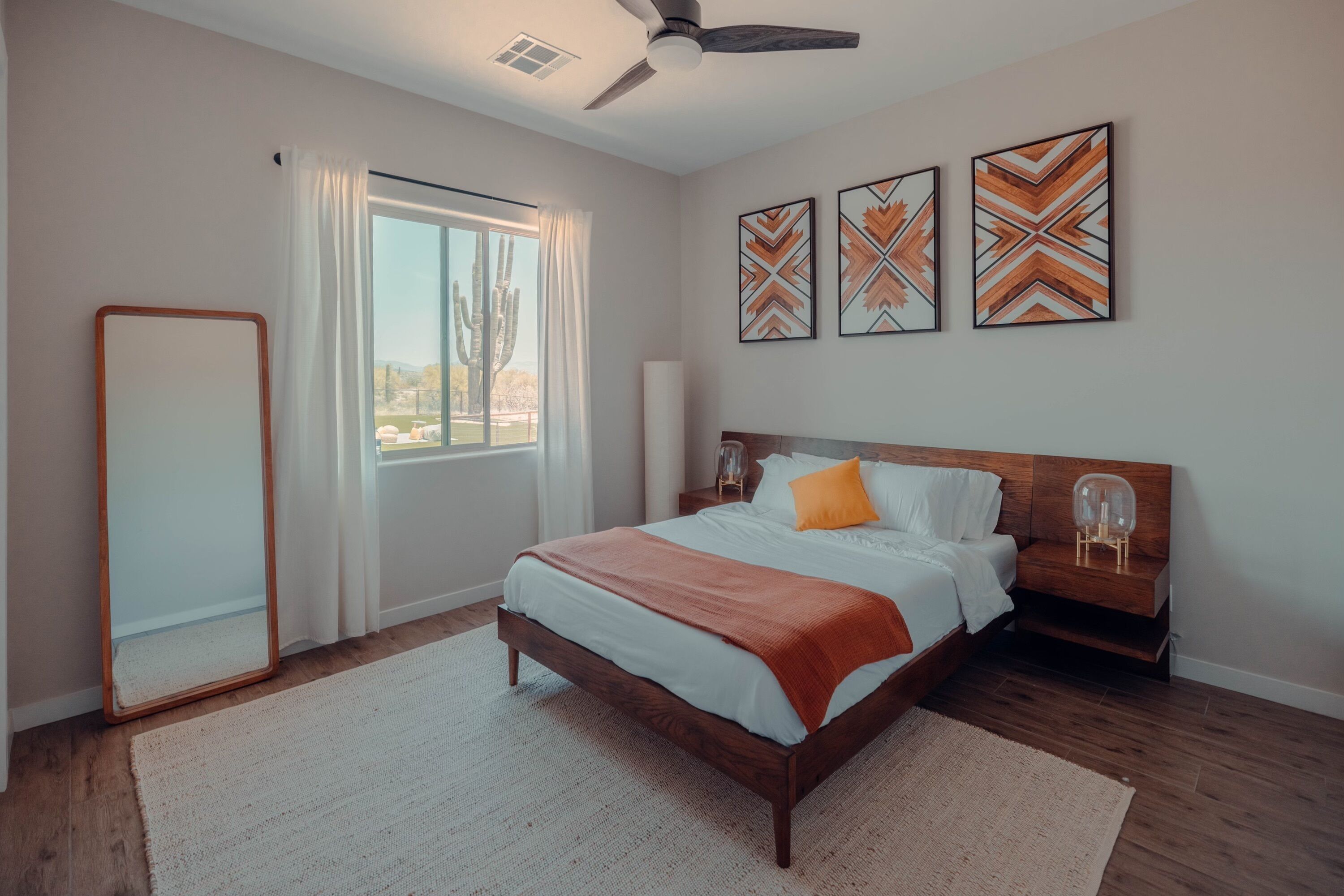 4 多间卧室、WiFi、床单