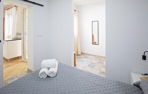 1 quarto, roupa de cama