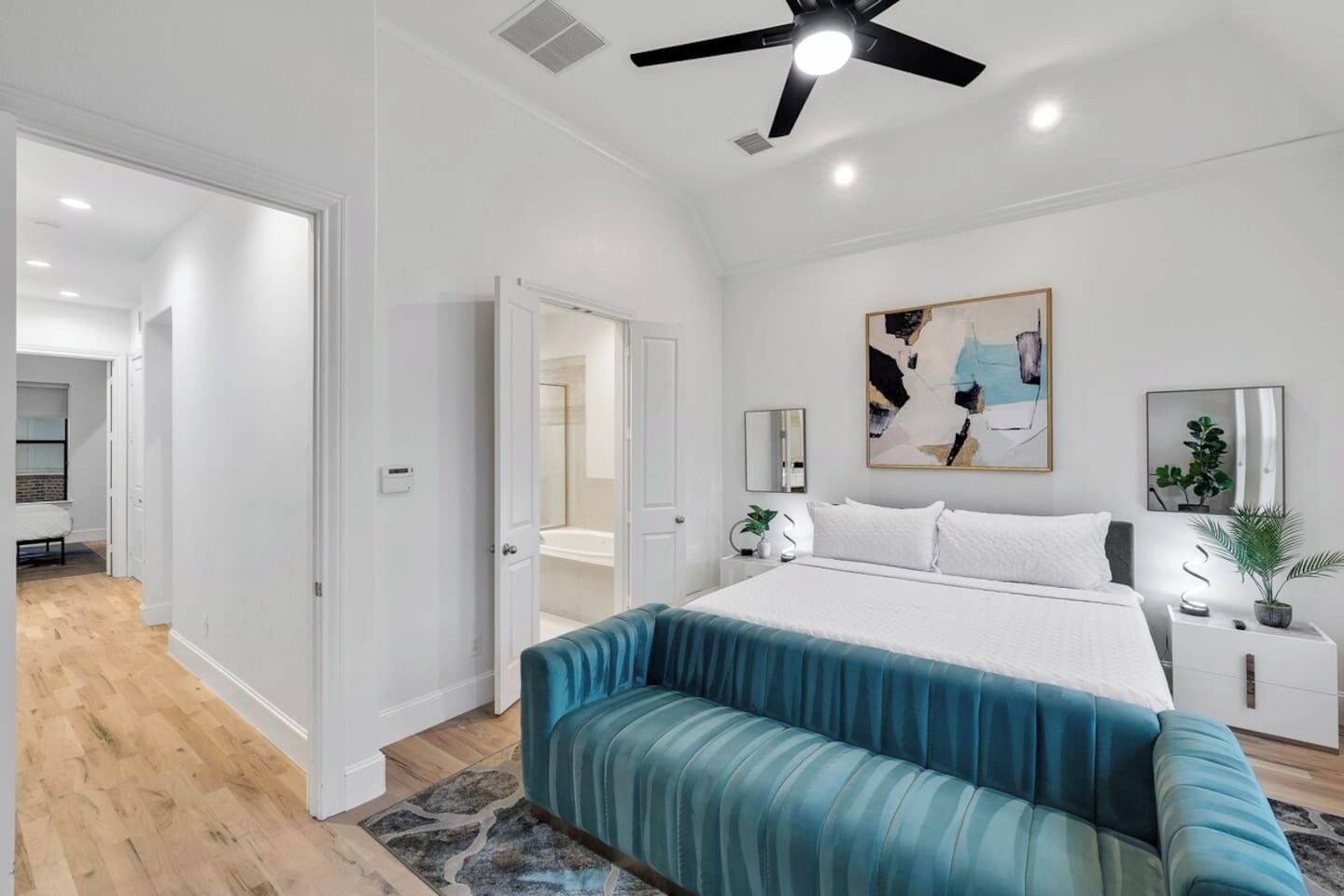 3 bedrooms, iron/ironing board, travel crib, WiFi