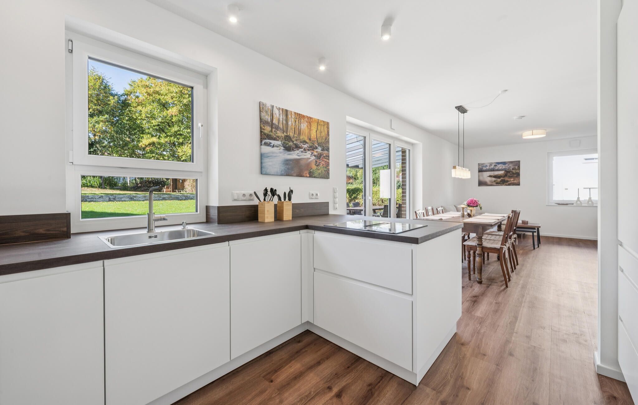 Kühlschrank, Herdplatte, Geschirrspüler