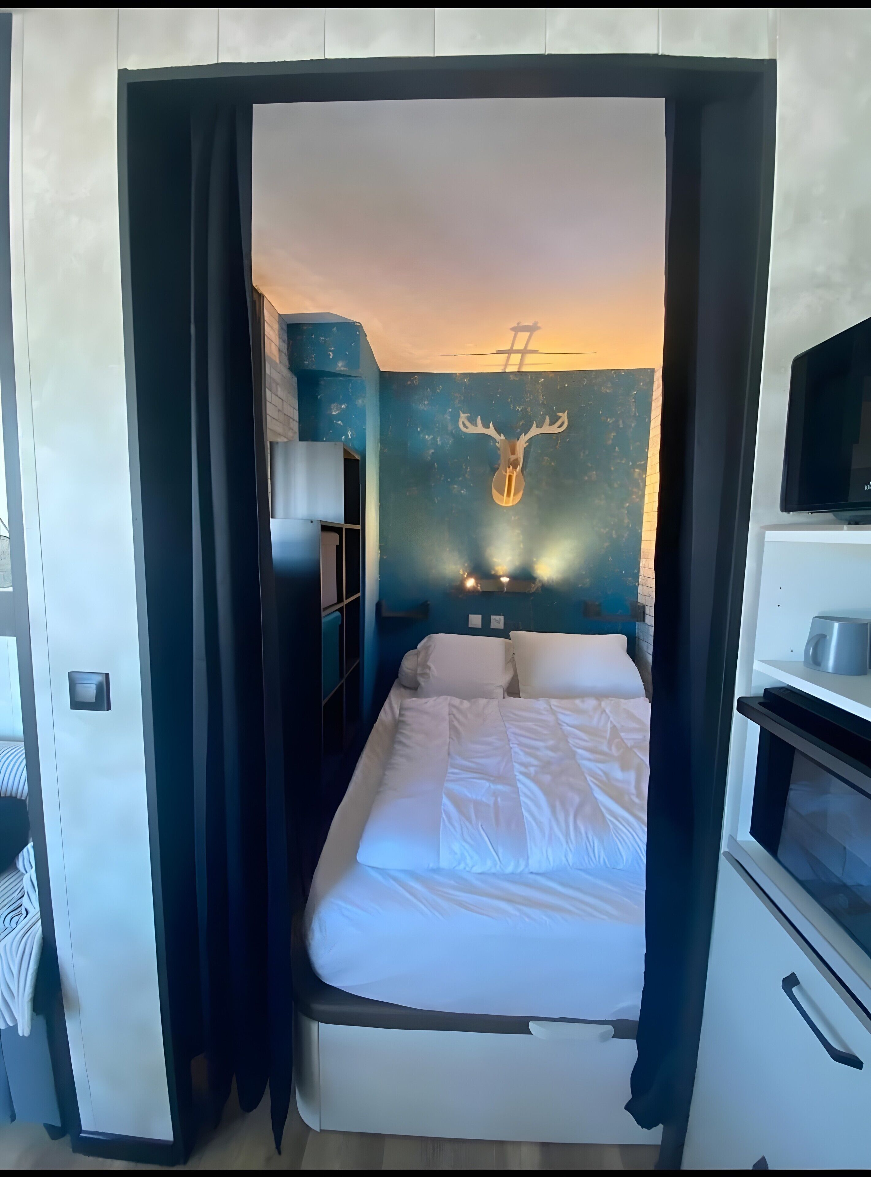 1 chambre, fer et planche à repasser, Wi-Fi gratuit