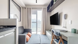 Apartamento estándar, vistas al río | Zona de estar