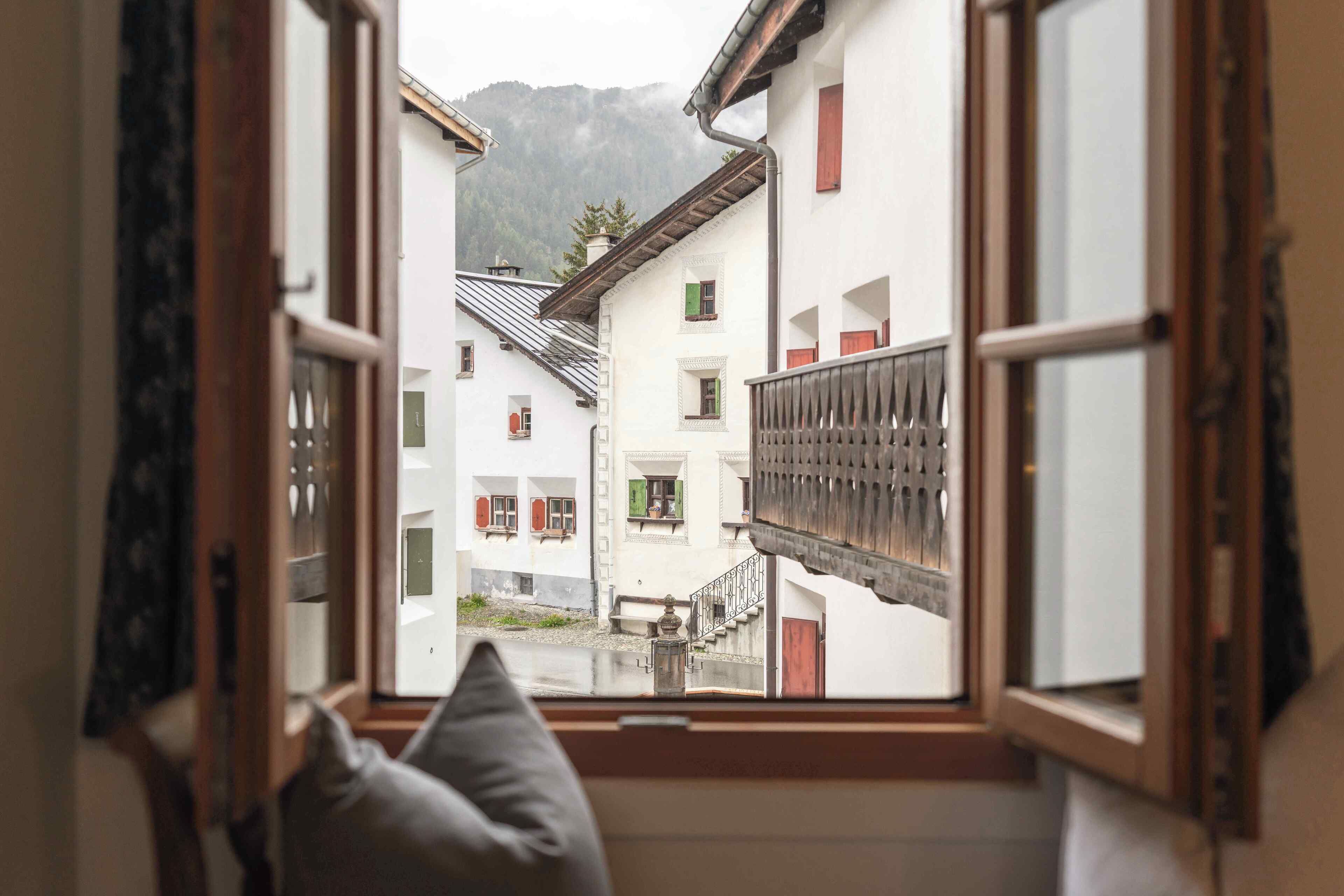 Utsikt fra overnattingsstedet