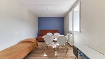 1 Schlafzimmer, kostenloses WLAN, Bettwäsche, Rollstuhlgeeignet