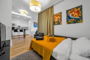1 Schlafzimmer, Schreibtisch, Bügeleisen/Bügelbrett, kostenloses WLAN