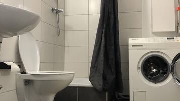 Towels, soap, toilet paper