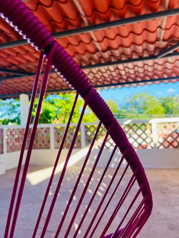 Terrace/patio - Casa Chulibul located in downtown Merida, a fusion of tradition and comfort. (Centro)
