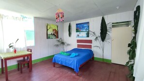 1 bedroom, bed sheets - Accommodation and tours excursion: fishing ,watching dolphins, indian tribes. (Iquitos)