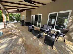 Terrace/patio - Spacious 8-bedroom homes in a gated community. (Brasilito)