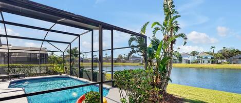 Indoor pool, a heated pool