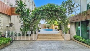 Appartement, 1 slaapkamer, toegankelijk voor mindervaliden, balkon | Tuin