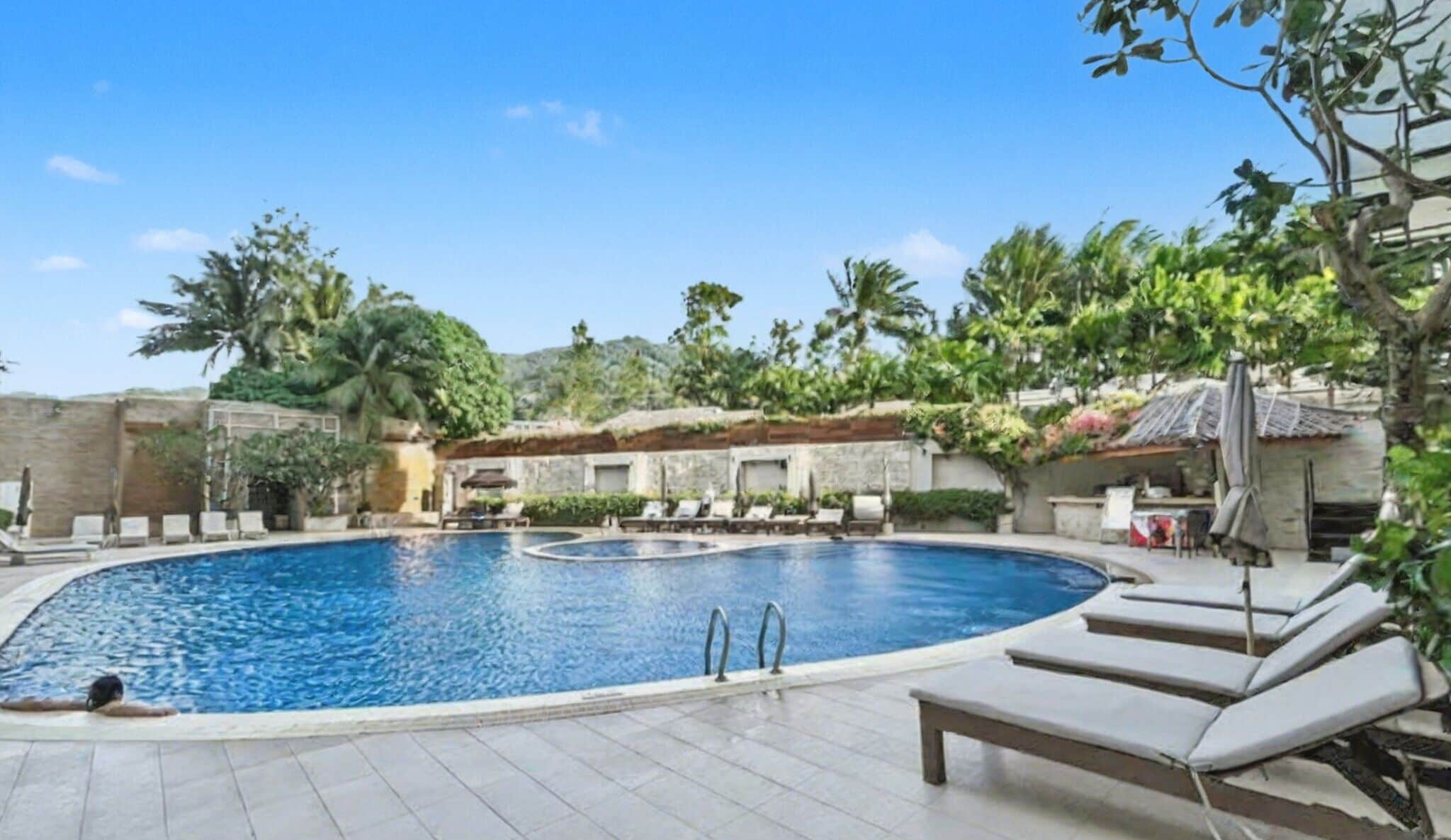 Apartment, 1 Schlafzimmer, barrierefrei, Balkon | Pool