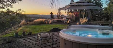 Bañera de hidromasaje exterior