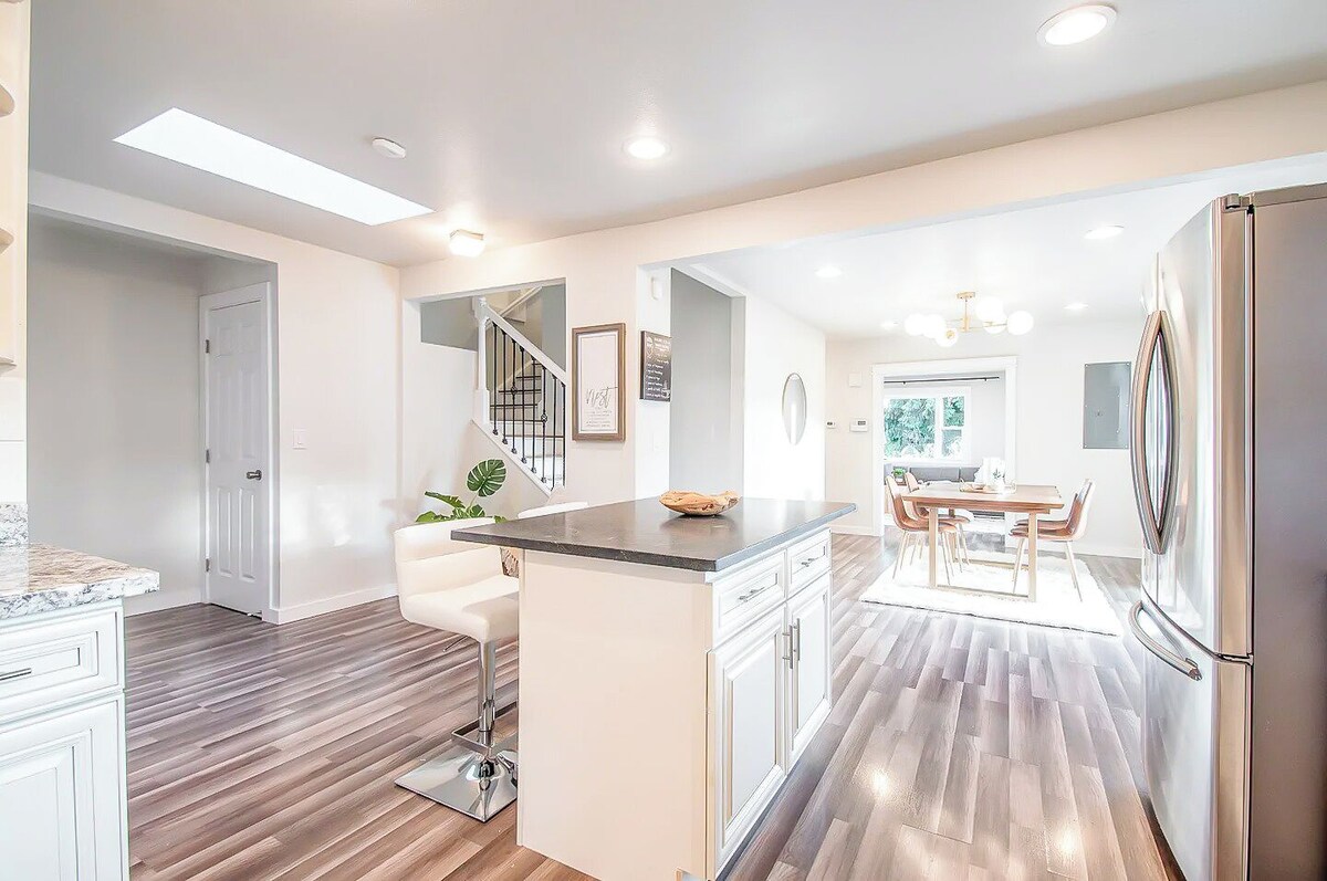 Beautiful 4-Bedroom Craftsman Home with Backyard Fire Pit