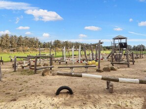 View from property - Cozy Cabin in Camping Resort (Lokken)