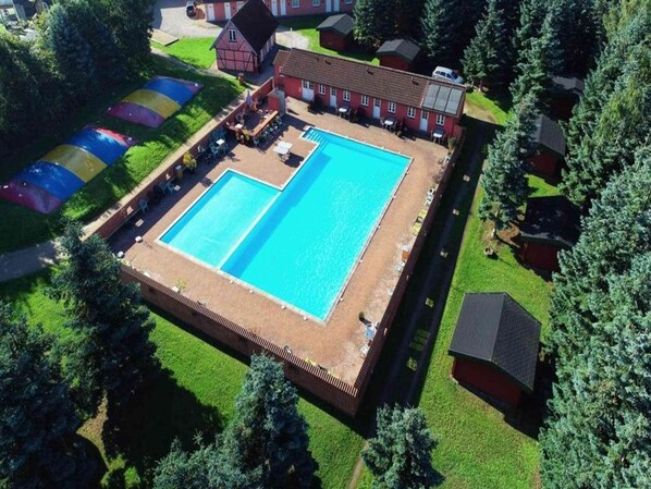 Outdoor pool - 4 Person Holiday Park Home in Graested (Graested)