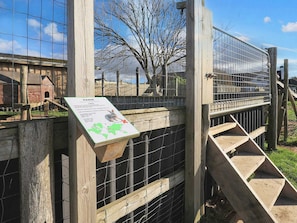 Enceinte de l’hébergement