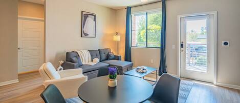 Spiseområde på rommet