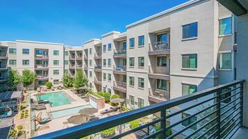 Vue depuis le balcon