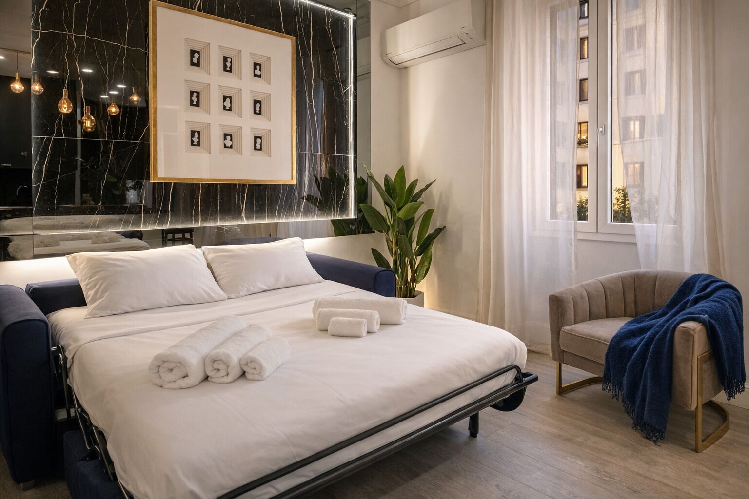 1 Schlafzimmer, Bügeleisen/Bügelbrett, WLAN, Bettwäsche