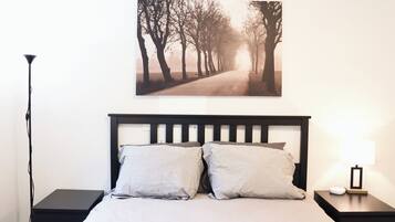 2 soveværelser, skrivebord, strygejern/strygebræt, gratis Wi-Fi