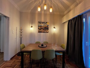 Apartment, City View | In-room dining - Caryatids Luxury Apartment (Athens)