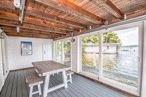 Dining - Lake Retreat | Dock | 3 Cottages | Firepit (Newbury)