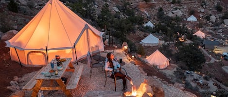 Restaurante al aire libre