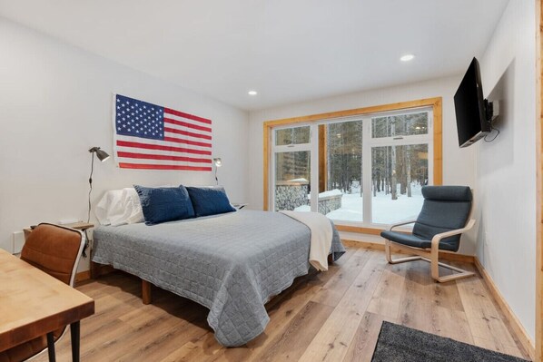 Desk, free WiFi, bed sheets, wheelchair access